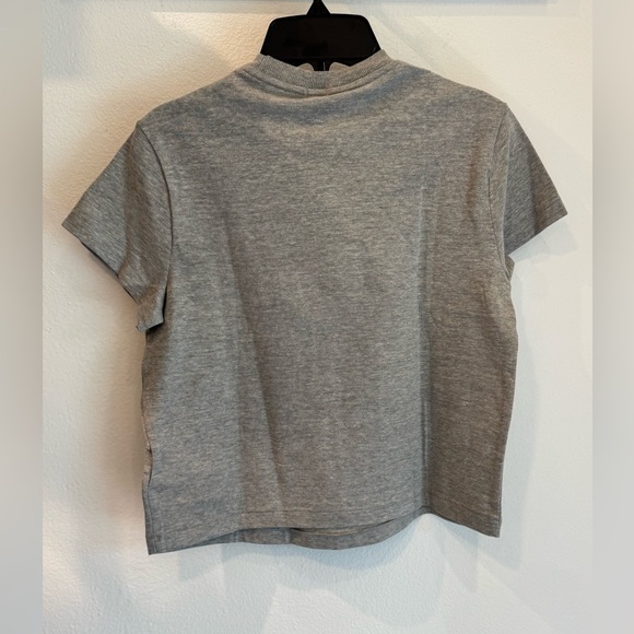RE/DONE 1950’s Boxy Tee Heather Grey - Picture 3 of 4